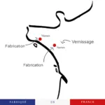 carte des lieux de fabrication