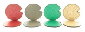 4 sous-verres différents